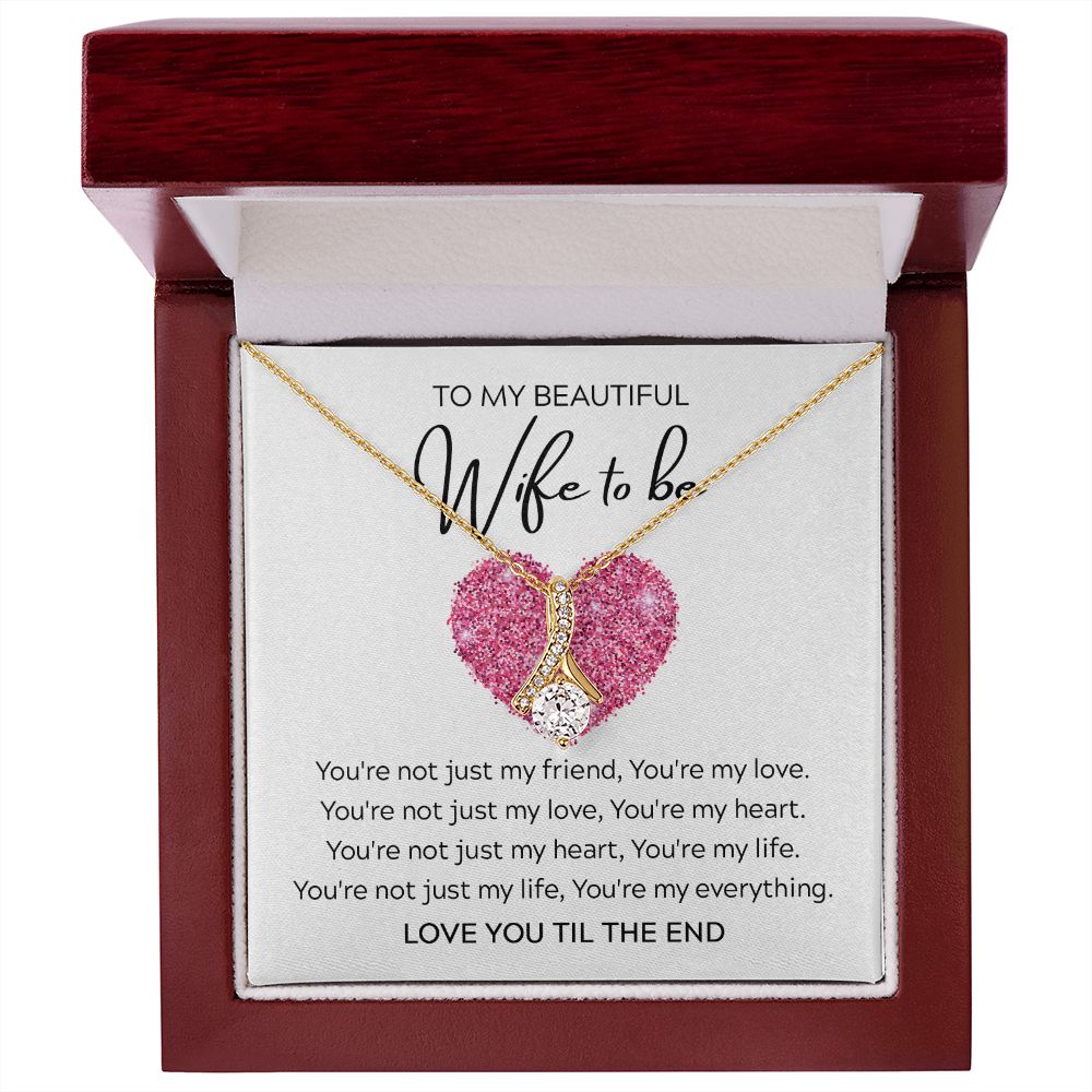 Beautiful Wife to be - Alluring Beauty Necklace