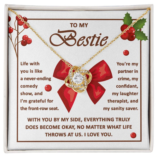Bestie - Life With You - Love Knot Necklace
