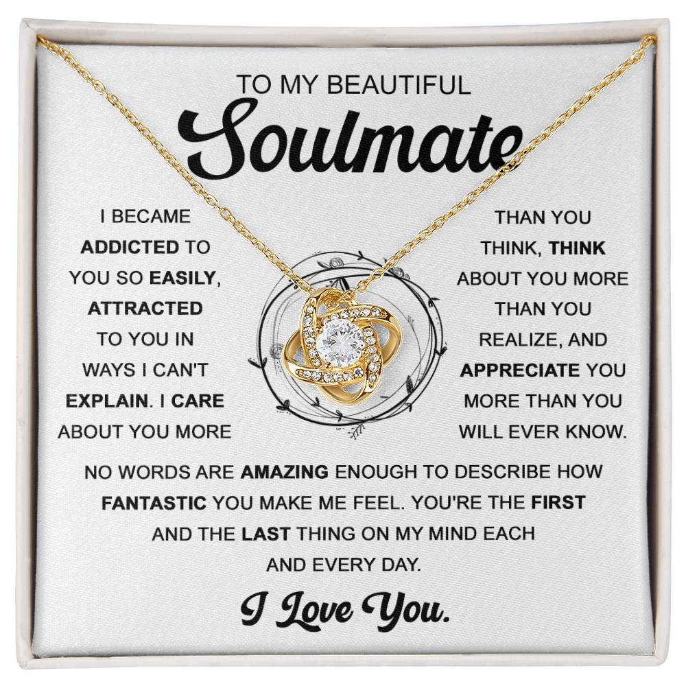 Soulmate - Addicted To You - Love Knot Necklace