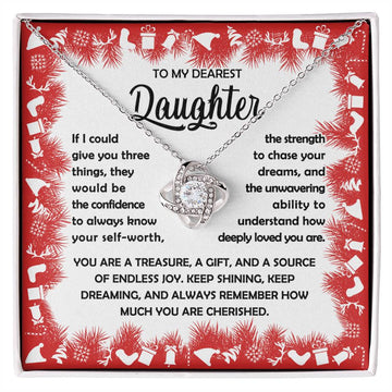 Daughter - Three Things - Love Knot Necklace