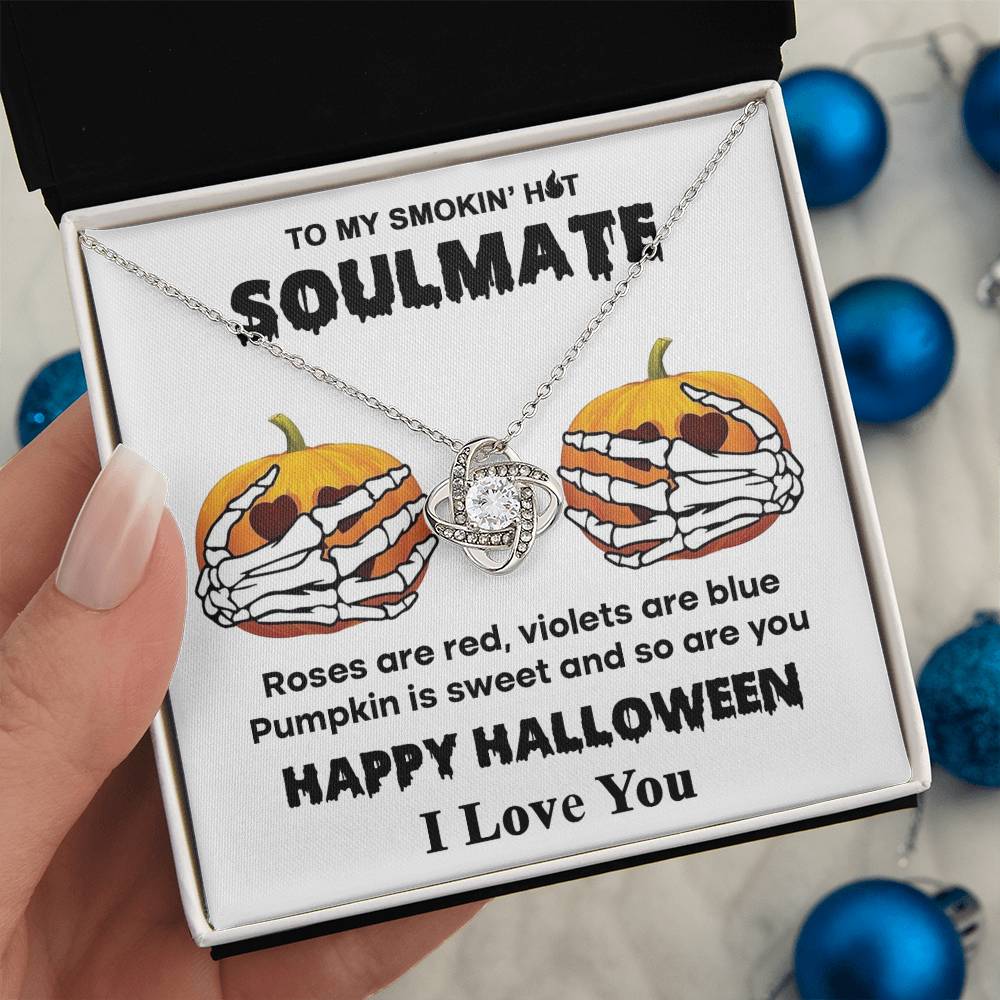 Soulmate - Sweet Pumpkin - Love Knot Necklace
