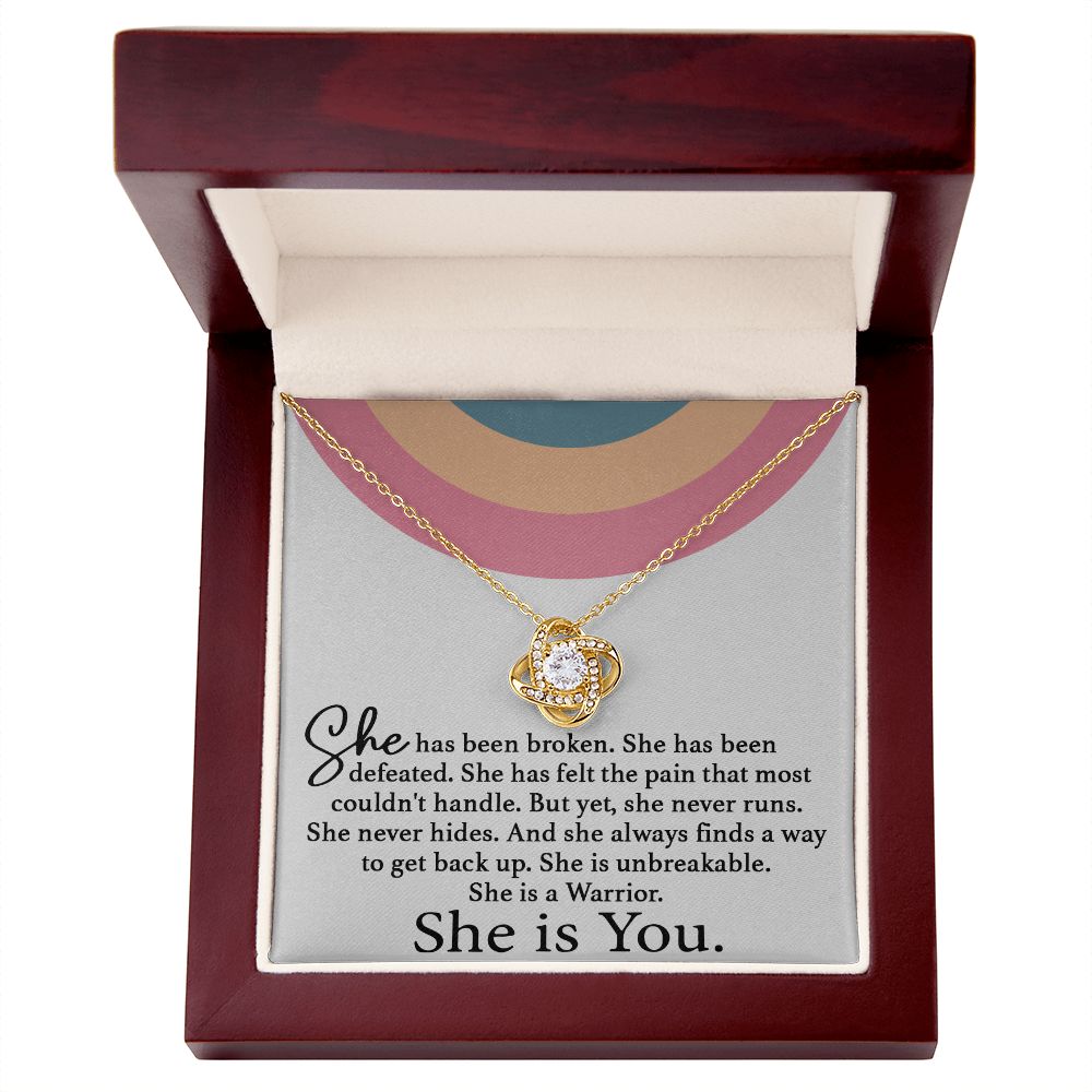 She Is You - Love Knot Necklace