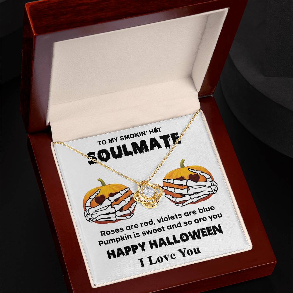 Soulmate - Sweet Pumpkin - Love Knot Necklace