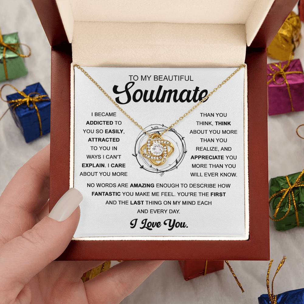 Soulmate - Addicted To You - Love Knot Necklace