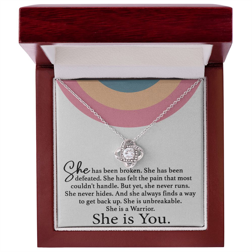 She Is You - Love Knot Necklace