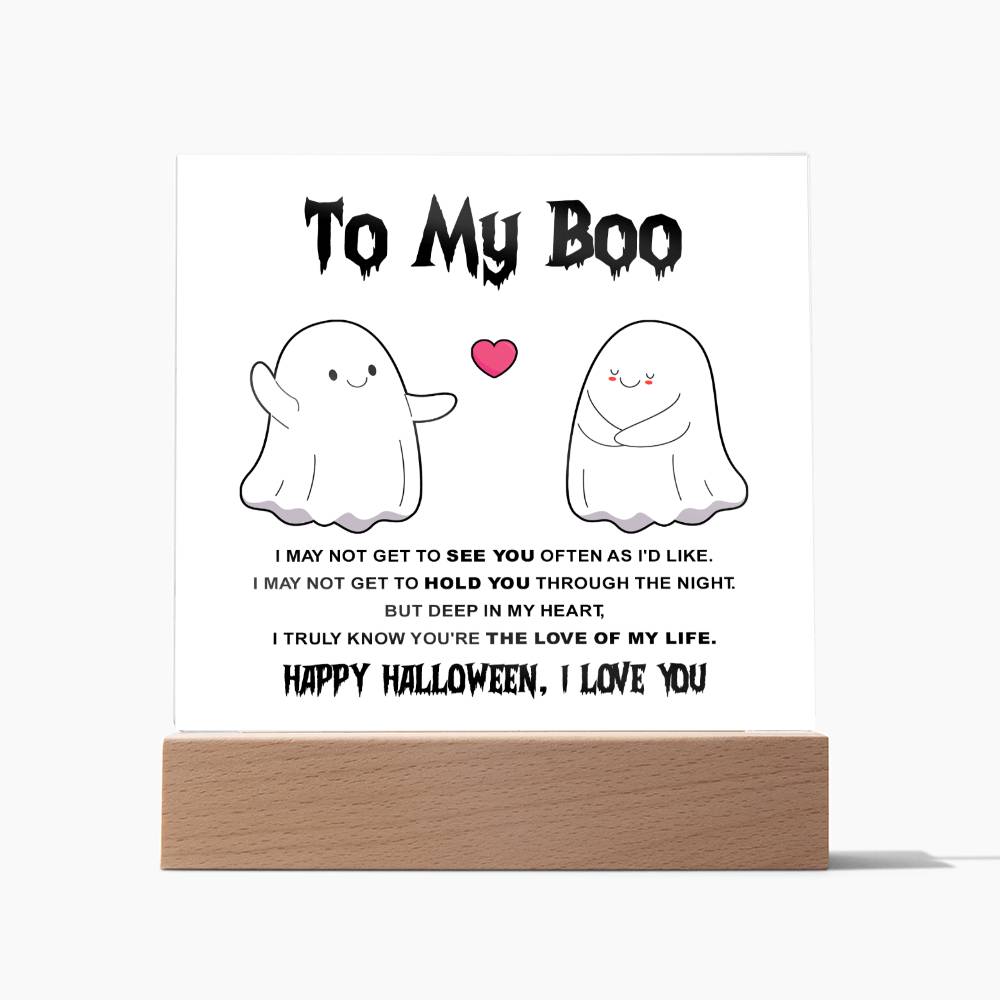 My Boo - Love Of Life - Acrylic Plaque