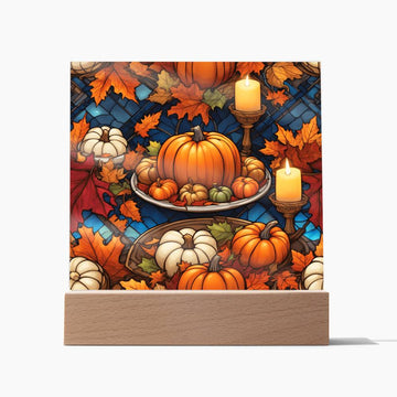 Warm Thanksgiving - Acrylic Plaque