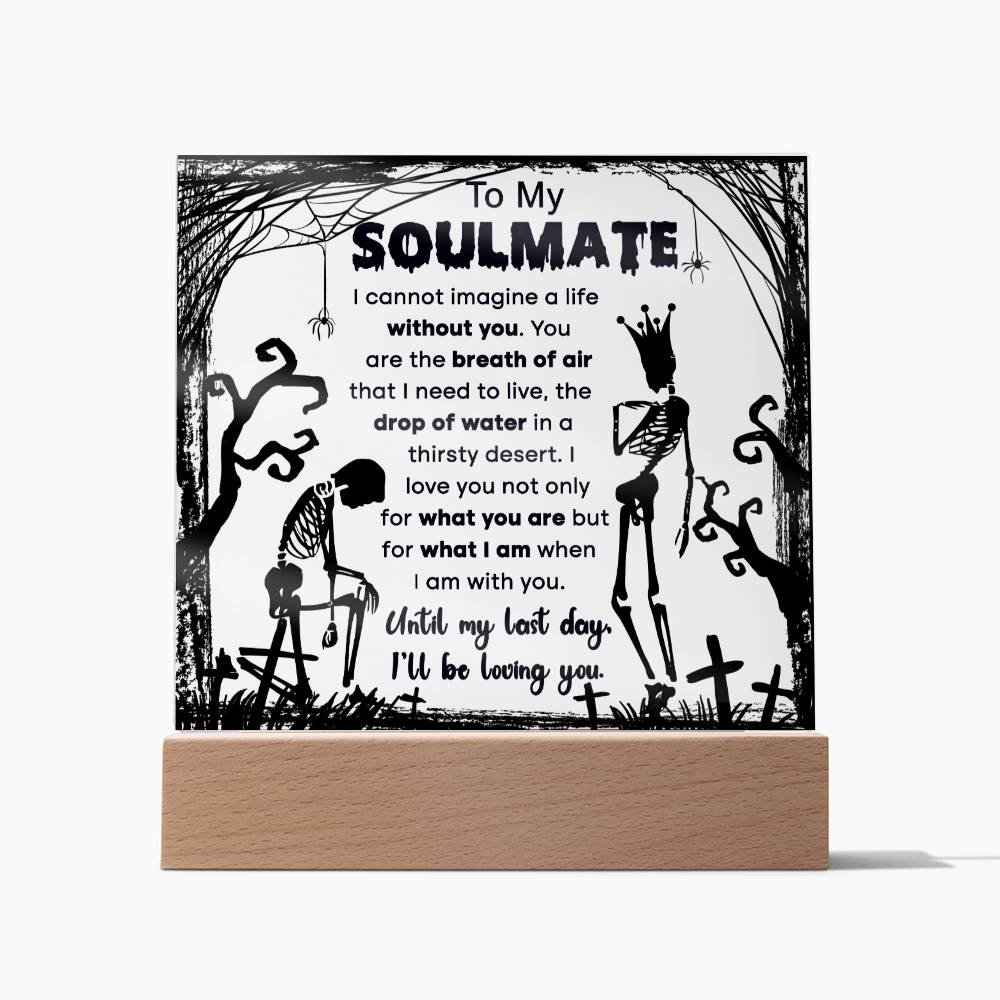 Soulmate - Breath Of Air - Acrylic Plaque
