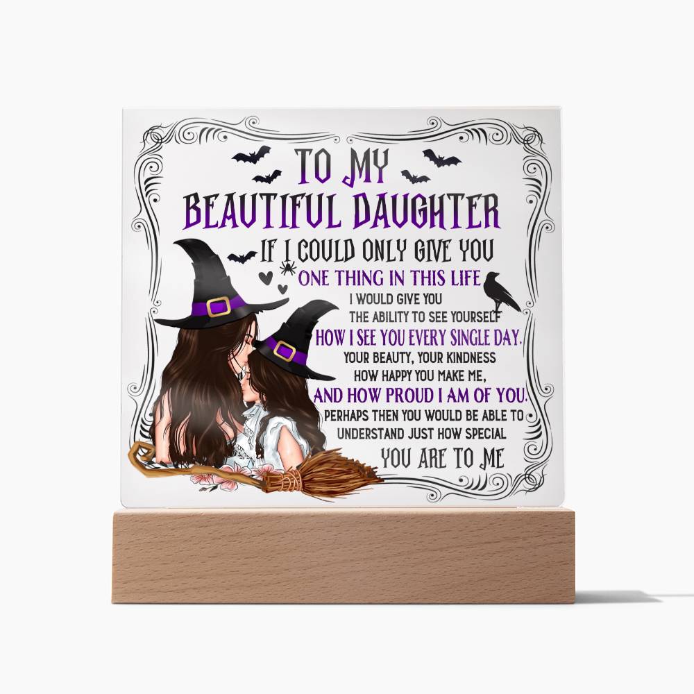 Daughter - How Special - Acrylic Plaque