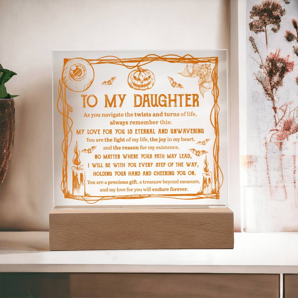 Daughter - Light Of Life - Acrylic Plaque