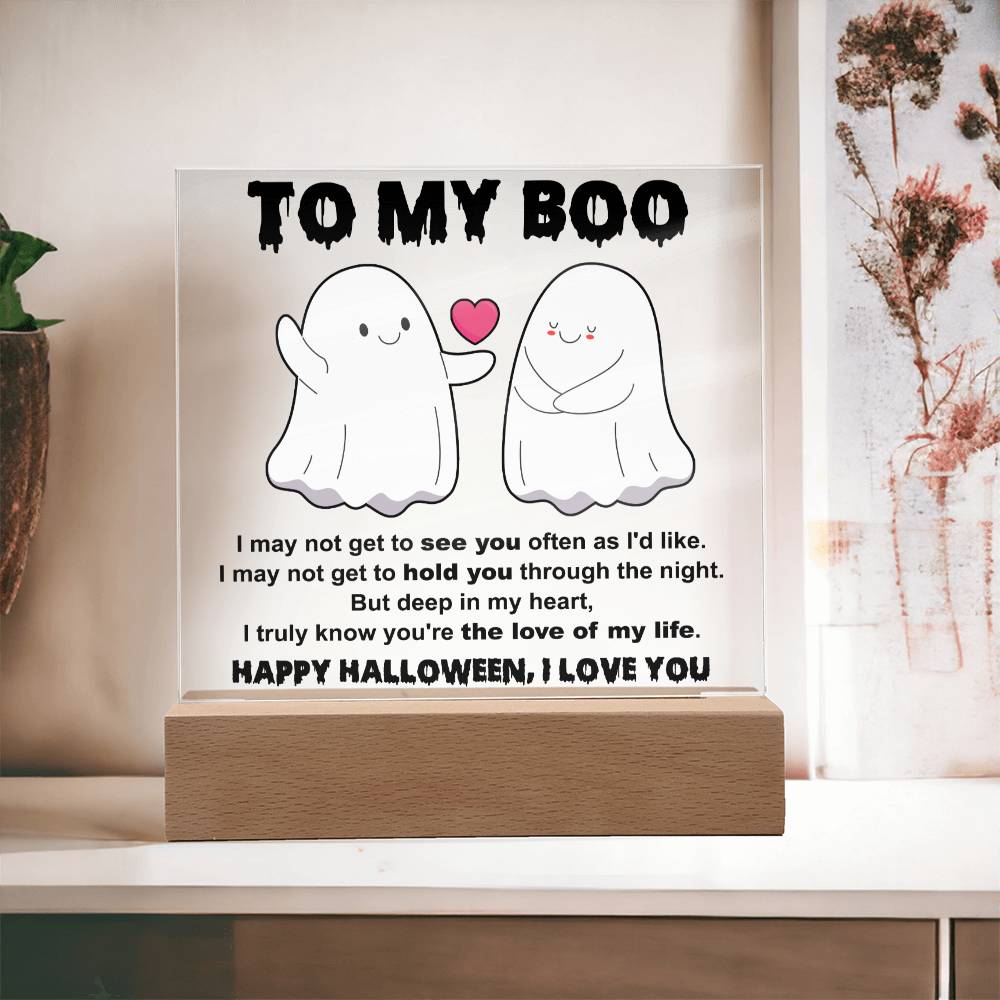 My Boo - Love Of Life - Acrylic Plaque