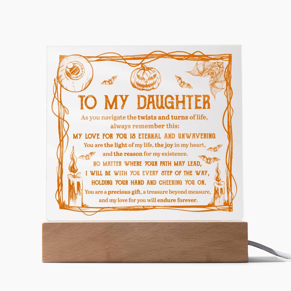 Daughter - Light Of Life - Acrylic Plaque