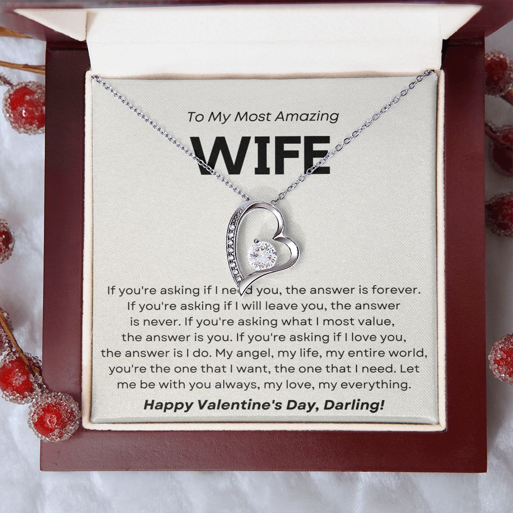 If You're Asking - Forever Love Necklace for Wife
