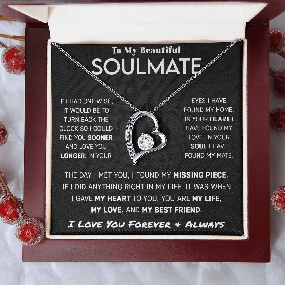 If I Had One Wish - Forever Love Necklace for Soulmate