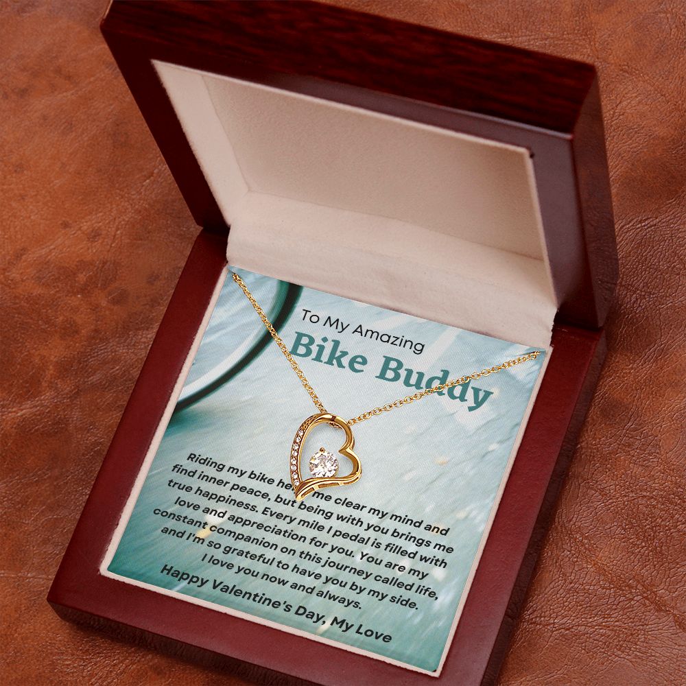 Riding My Bike - Forever Love Necklace for Her