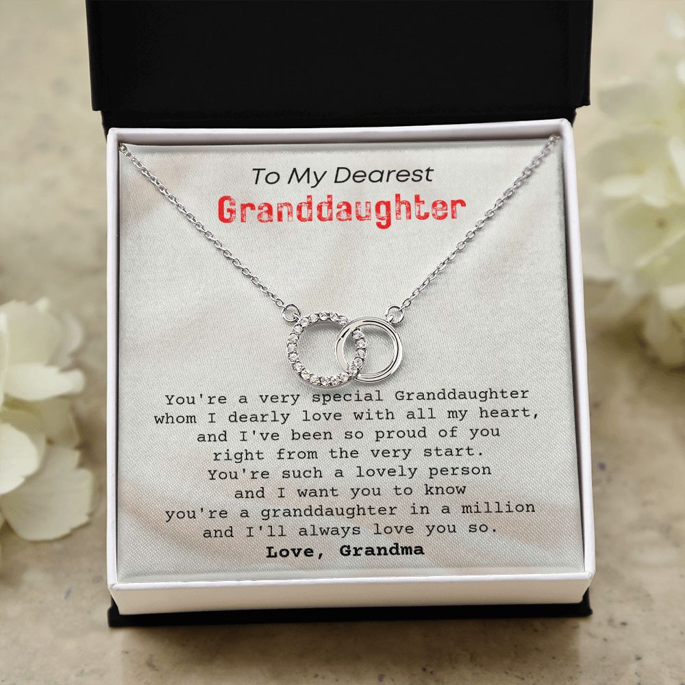 Perfect Pair Necklace for Granddaughter