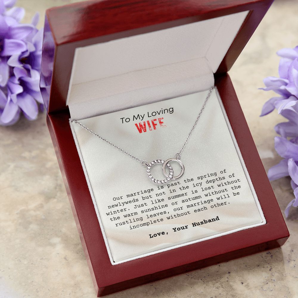 Perfect Pair Necklace for Wife