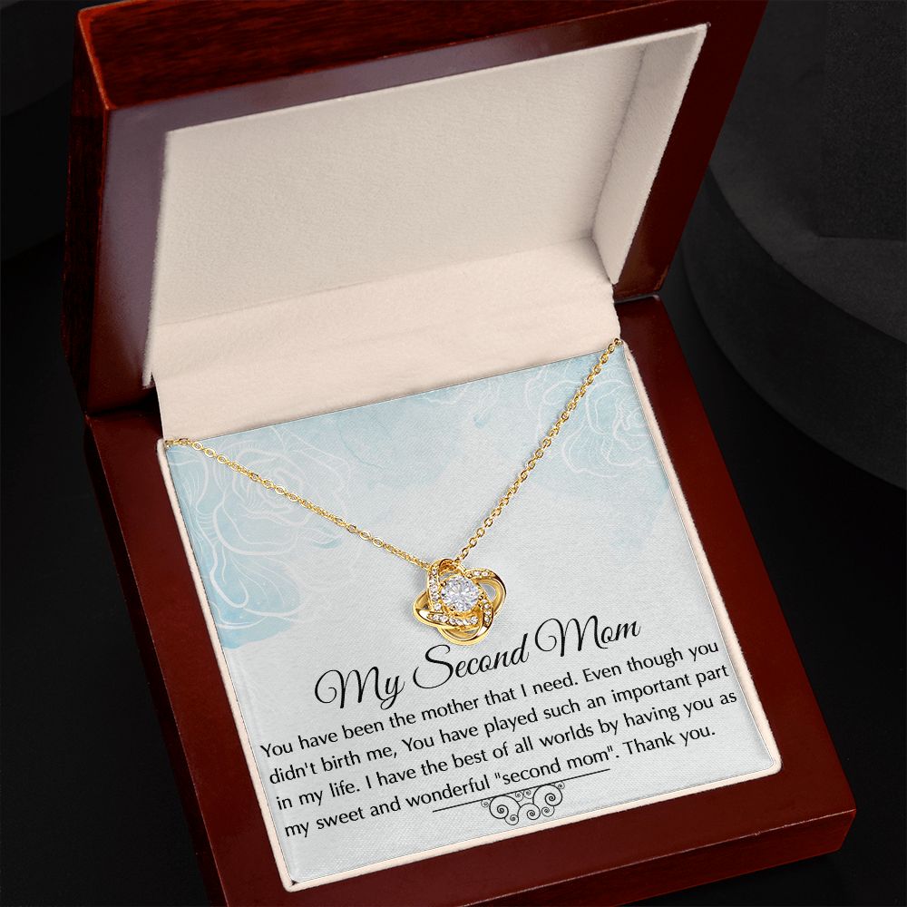You Have Been The Mother That I Need - Love Knot Necklace for Bonus Mom