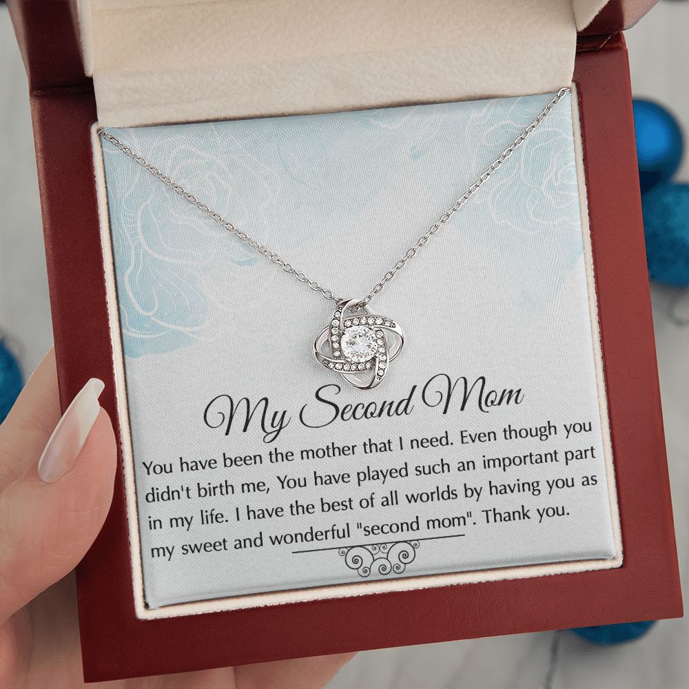 You Have Been The Mother That I Need - Love Knot Necklace for Bonus Mom