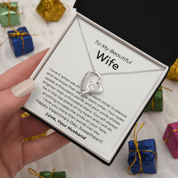 I Love It When We Sit - Forever Love Necklace for Wife