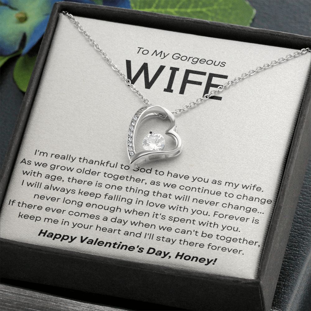 I'm Really Thankful - Forever Love Necklace for Her