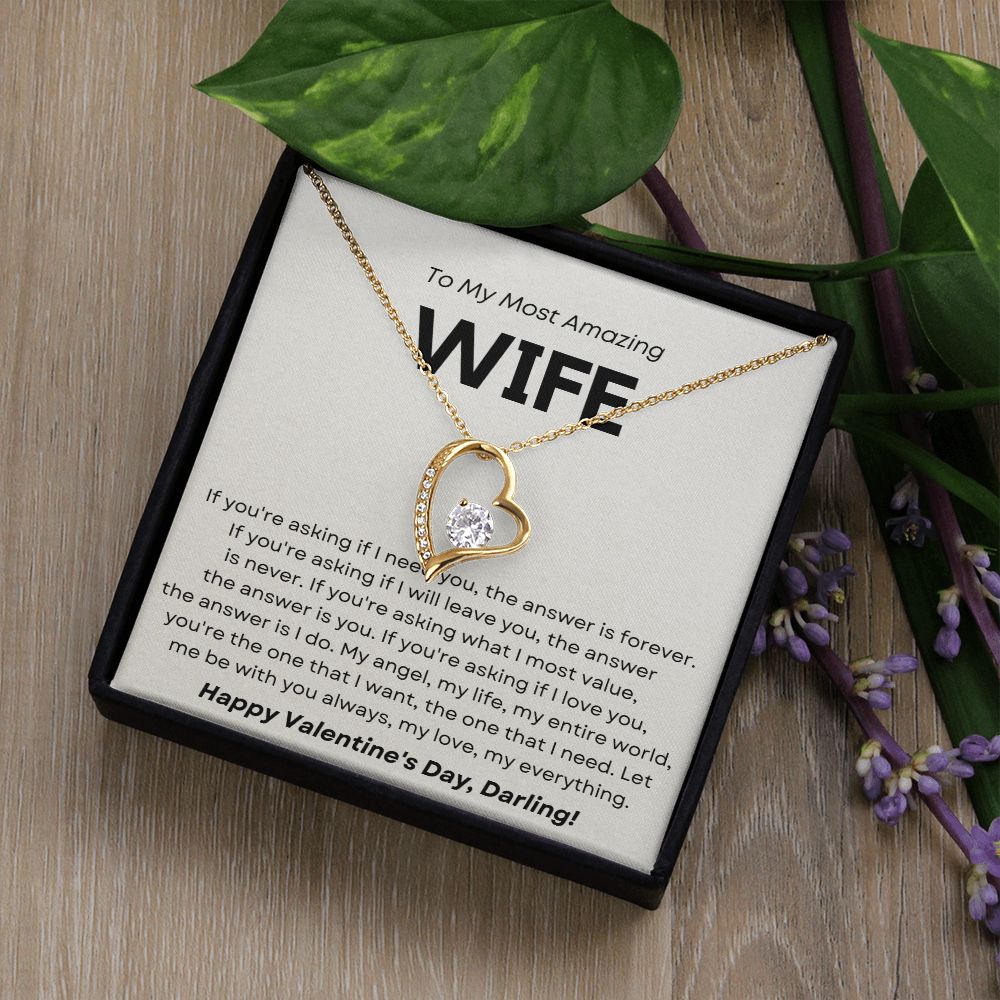 If You're Asking - Forever Love Necklace for Wife