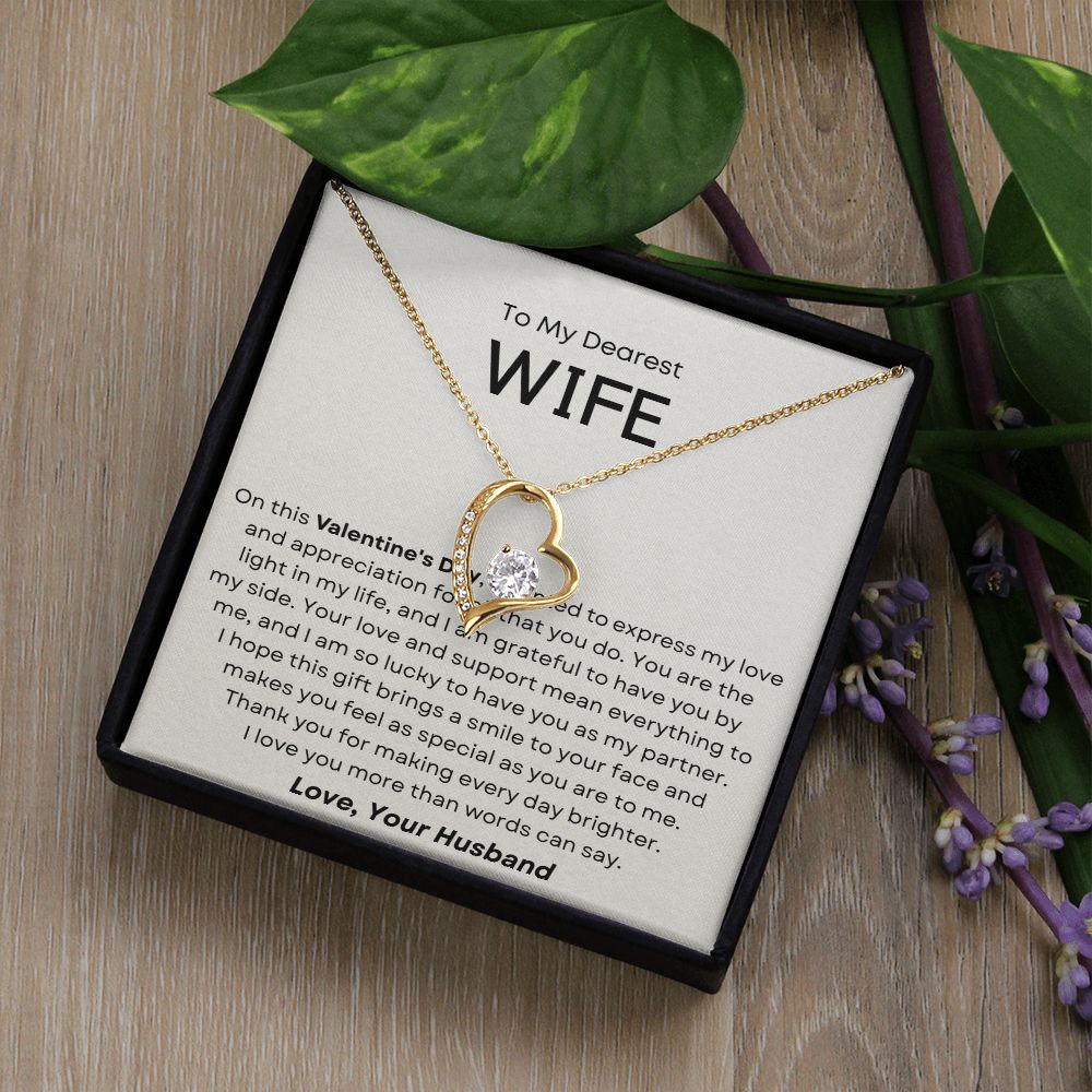 I Wanted to Express My Love - Forever Love Necklace for Wife