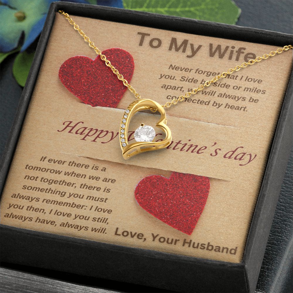 Never Forget That I Love You - Forever Love Necklace for Her