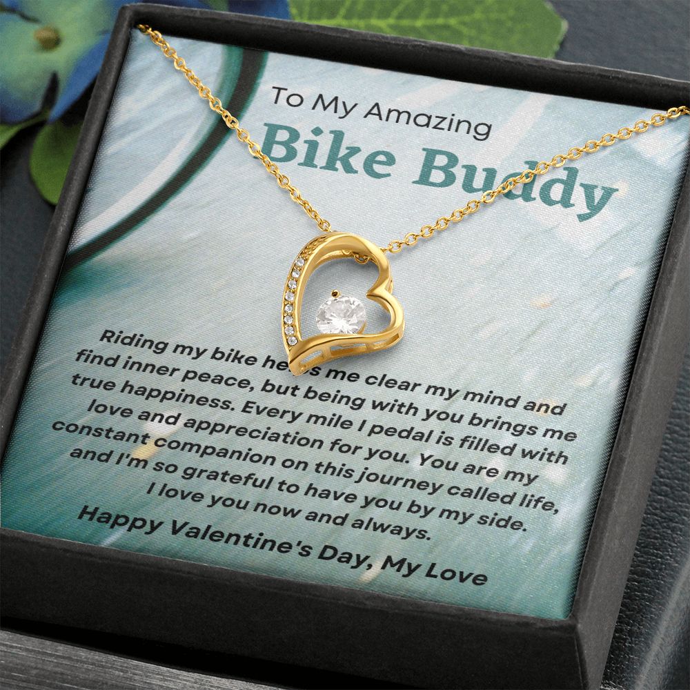 Riding My Bike - Forever Love Necklace for Her